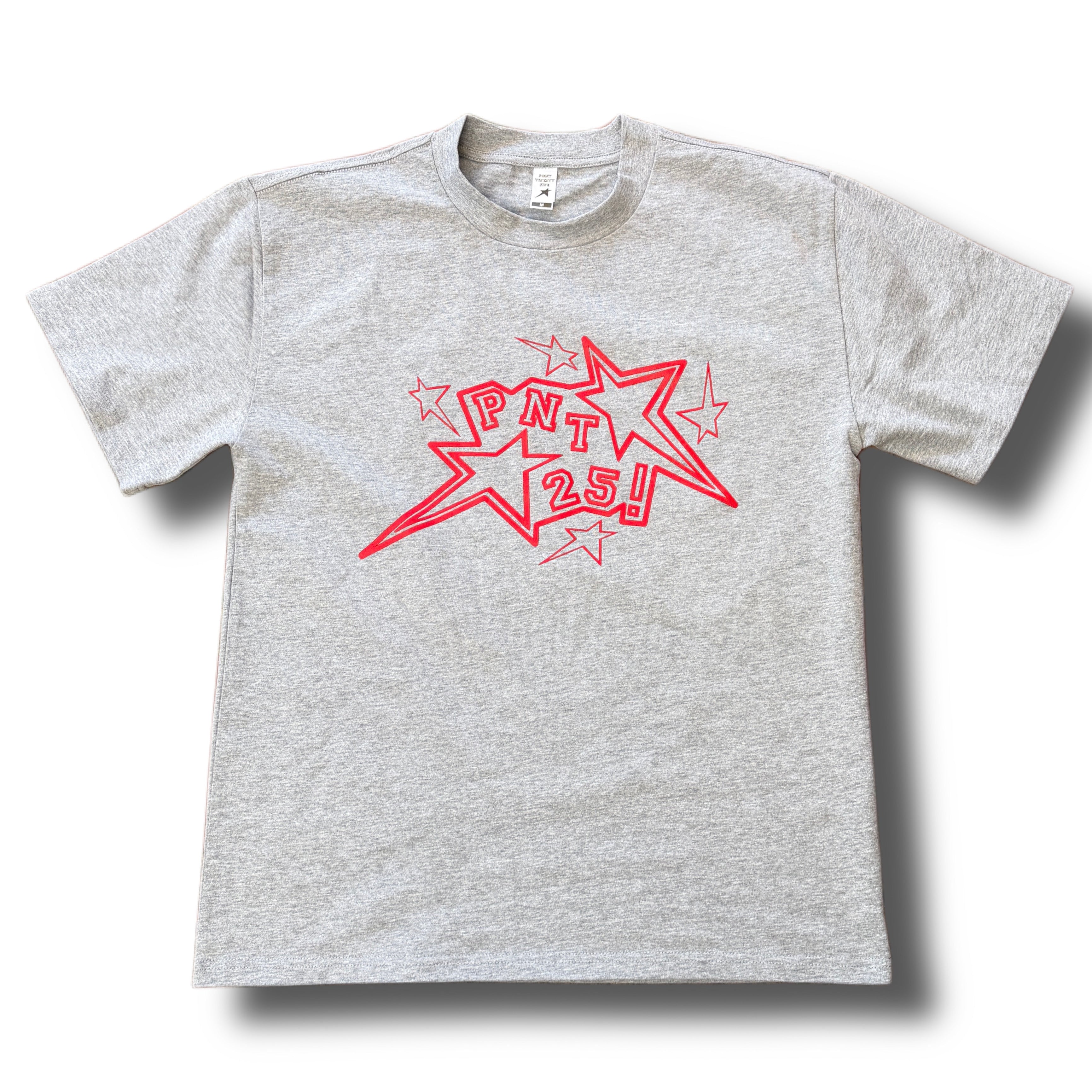 RED/GREY “PNT25” T SHIRT