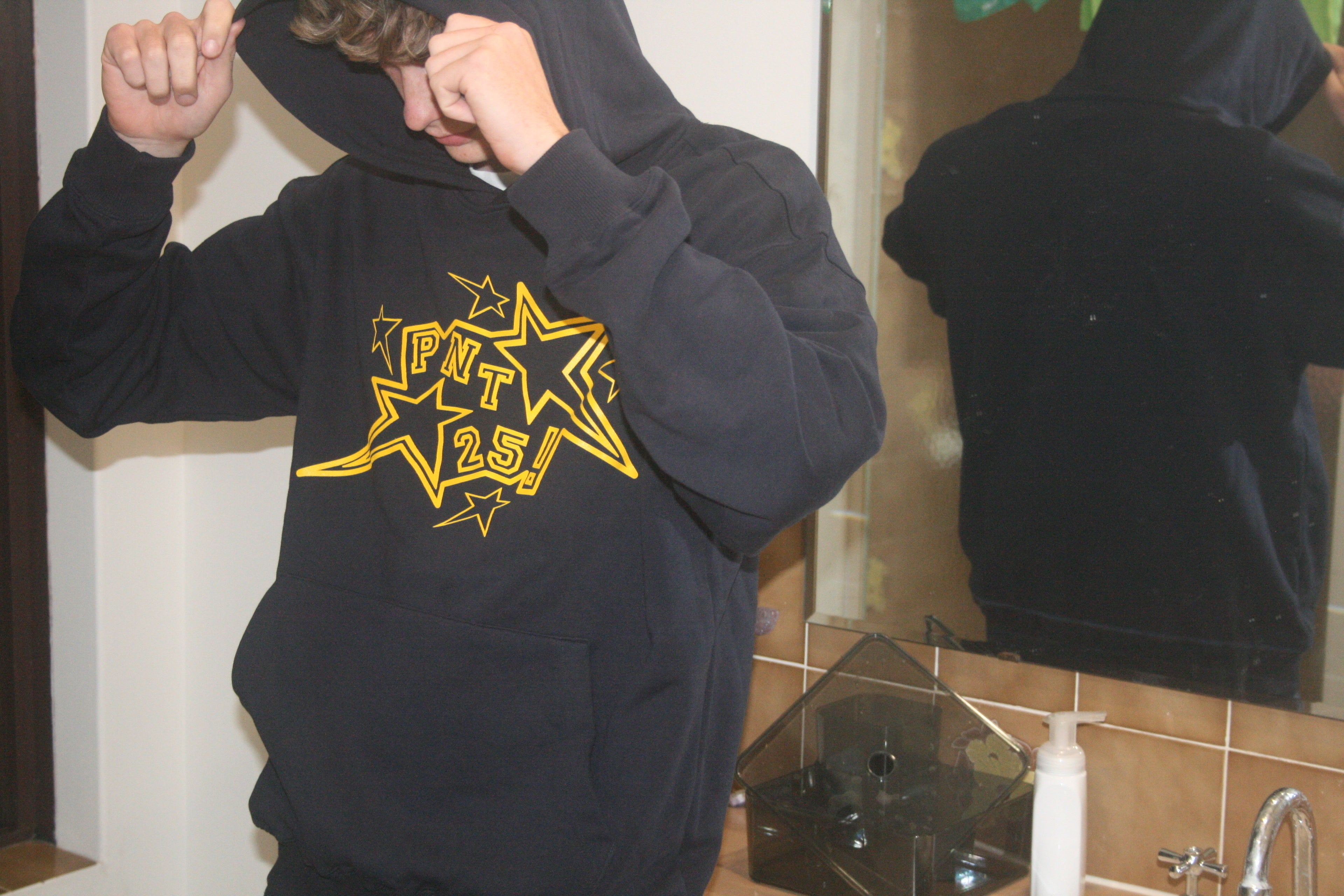 POINT TWENTY FIVE NAVY HOODIE